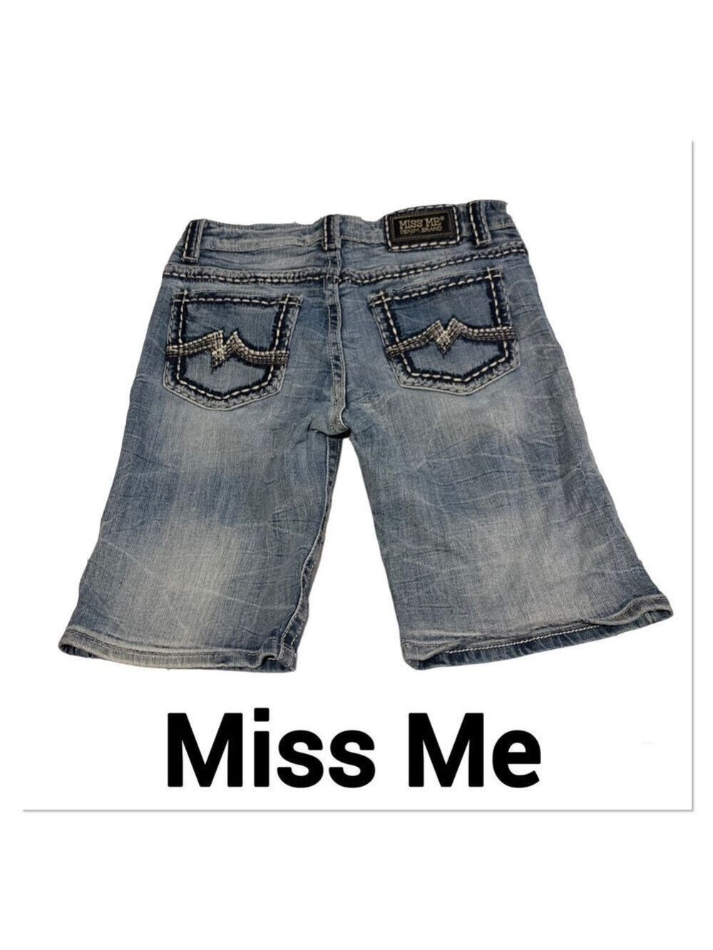 MISS ME Boyfriend Fit Bermuda Shorts size 28